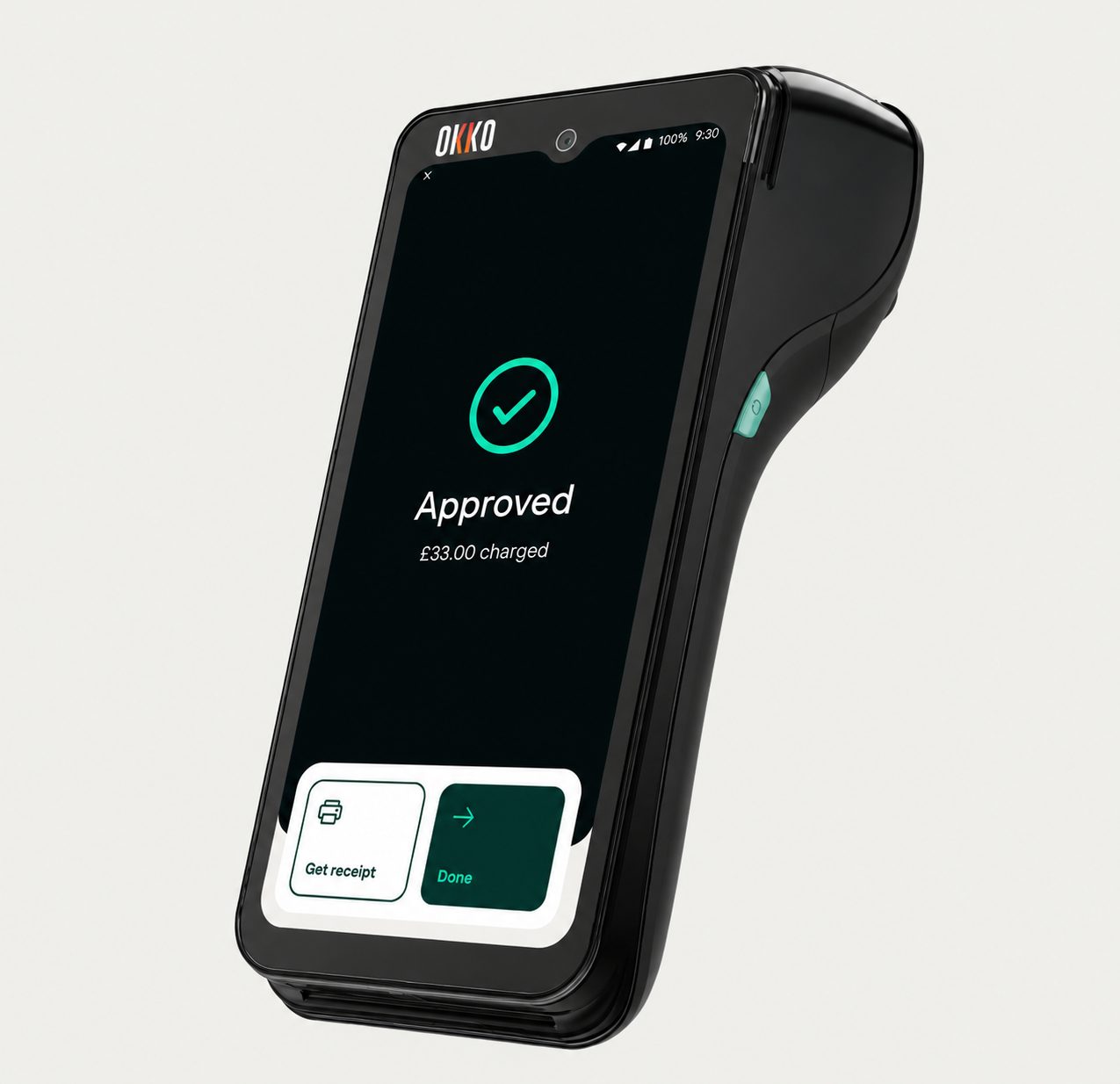 OKKO reporting across multiple sites on a handheld device